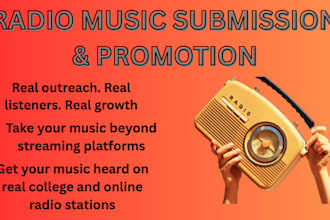 music promotion with college radio airplay and indie radio submission