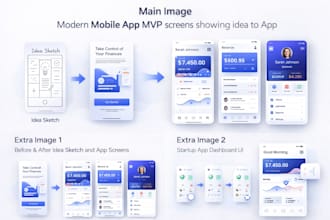 convert your idea into a clickable app prototype