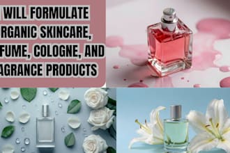 formulate organic skincare perfumes cologne and fragrance products