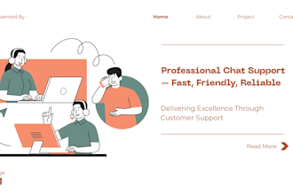 handle your live chat and customer messages professionally