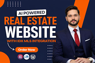develop a real estate website in wordpress with gohighlevel CRM