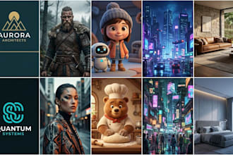 create  ai image genertion and custom concept art