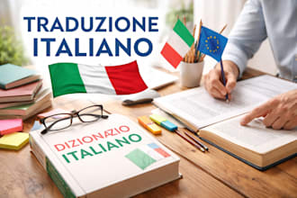 translate french, italian and arabic