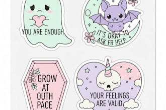custom digital stickers that pop
