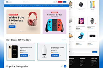 develop wordpress multivendor website ecommerce marketplace website