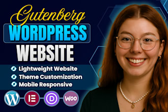 build gutenberg wordpress website with blocksy, spectra, kadence, generatepress