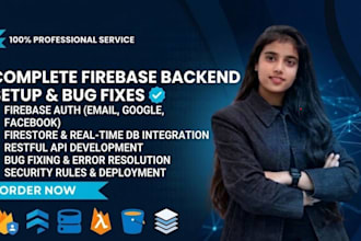 integrate firebase auth firestore database and apis in react