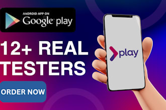 provide 12 testers 20 testers closed testing app testing