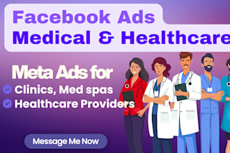 run medical facebook ads for clinics and med pros for more patient bookings