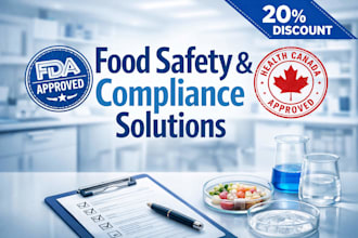ensure your food products meet fda and health canada compliance