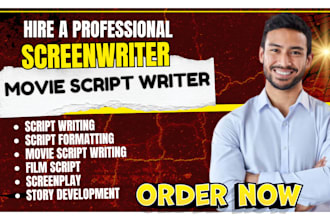 do movie script writing, film script screenplay screenwriting crime novel comedy