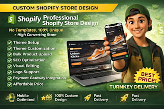 create a sales focused e commerce store on shopify