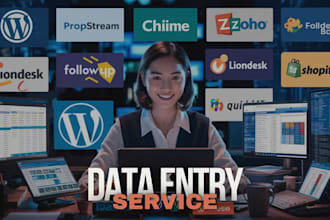 restaurant or food menu data entry with fastest delivery