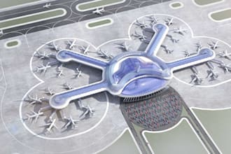 create 3d airport design, airport terminal, aviation hub, airport runway design