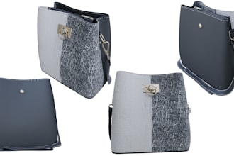 do 3d model and photorealistic render for your bags