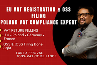 handle eu vat registration and oss filing, poland vat for businesses compliance