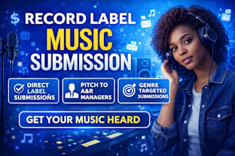 do record label submission to top active record label manger to get signed