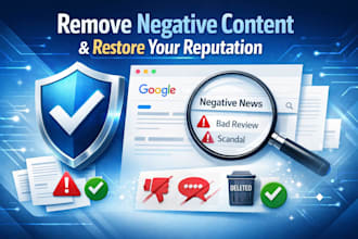 remove mugshots negative articles false news  bad links from google