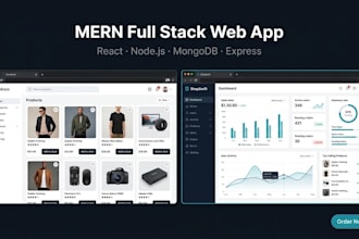build a custom mern stack ecommerce web application