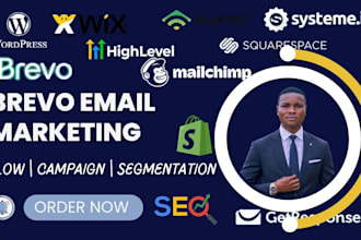 setup brevo email marketing, automation workflows and campaigns