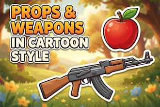 create cartoon style assets for your indie game