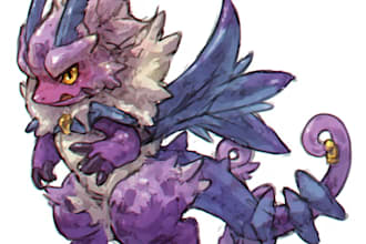 draw cute pokemon or fakemon arts for you