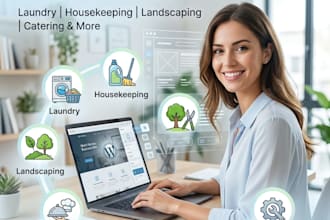 design service business website