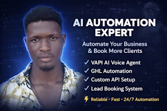 build ai appointment setter with vapi, ghl automation and custom API