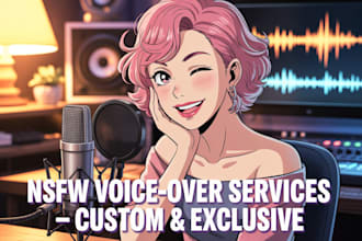 be your deep,voice acting erotic smooth sexy nsfw female voice anime asmr mommy