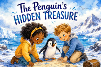 be your children story book illustrator, children book story illustrator