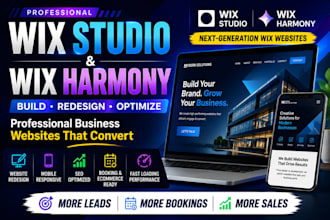 build wix website redesign wix website on wix studio and wix harmony editor