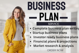 create your business plan