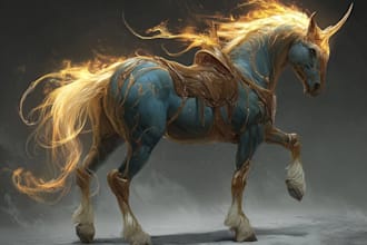 draw a fantasy illustration
