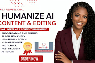 check plagiarism humanize ai content rewrite edit ai content in 2 hours