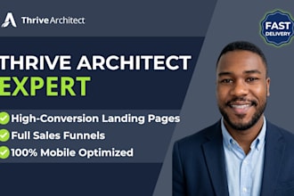 build high converting landing pages using thrive architect