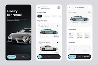 design modern UI UX for mobile app and website in figma