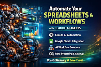 automate your spreadsheets and workflows using claude ai agents