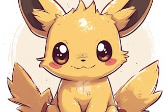draw cute pokemon or fakemon arts for you