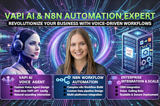 develop ai agents, vapi ai chatbot, with n8n workflow automation, n8n ai agents