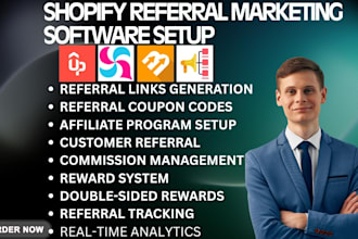 setup shopify referral marketing uppromote referral candy bixgrow referrly