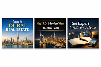 create a dubai real estate investment strategy with ROI analysis