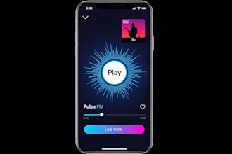 build radio streaming app ios android iphone apps development