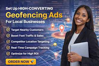 set up high converting geofencing ads for local businesses