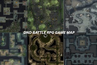 custom dnd battle map rpg world map illustration ttrpg map fantasy map design