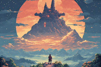 create pixel art for you