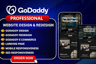 design godaddy website godaddy redesign  develop godaddy website godaddy seo