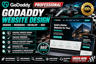 godaddy website design godaddy redesign develop godaddy website godaddy seo