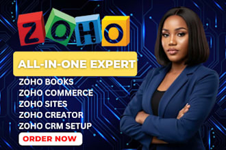 setup zoho campaigns zoho landing page zoho commerce zoho creator and zoho sites