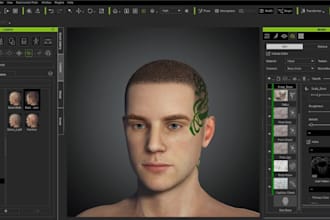 create, rig, 3d avatar for iclone 8, cc4, cc5, reallusion, retopology, c4d, maya