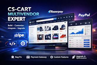 build cs cart multivendor marketplace store fixes upgrade customize payment gate